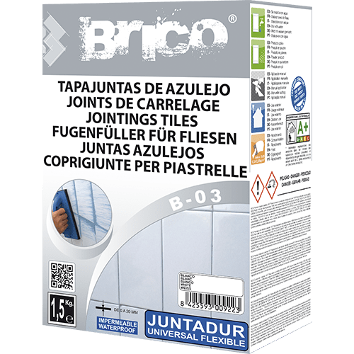 Tapajuntas de azulejos B-03 Juntadur 4-27 (Bolsa 5Kg)