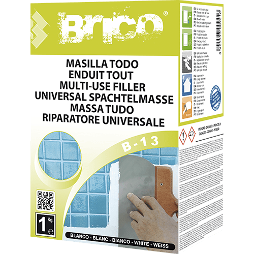 Masilla todo B-13 Brico 4-37 (Bolsa 1Kg)