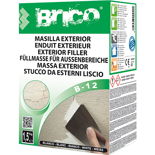 Masilla exterior B-12 Brico 4-36 (Bolsa 5Kg)